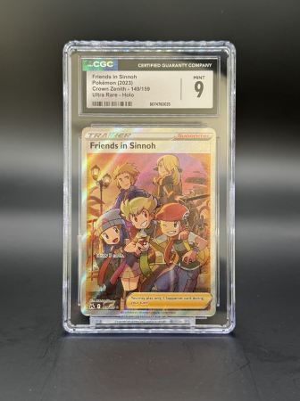 Pokemon SWSH: Crown Zenith - Friends in Sinnoh (CRZ 149) | Graded CGC 9 [MINT] - Pokemon Crown Zenith