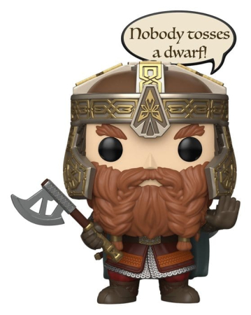 Figurine - The Lord of the Rings POP! Vinyl Figure Gimli 9 cm