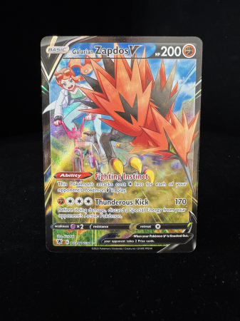 Galarian Zapdos V (ASR TG19) - NM | Pokemon Astral Radiance [1]