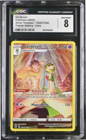 GRADED Cards - Gardevoir (SIT TG05) | Graded CGC 8 [NM/MT] - Pokemon Silver Tempest Trainer Gallery