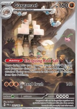 RAW Cards - Garganacl (PAR202) - NM | Pokemon Paradox Rift