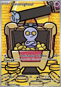 RAW Cards - Gimmighoul (PAR198) - NM | Pokemon Paradox Rift