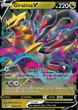 RAW Cards - Giratina V (SWSH259) - NM | Pokemon SWSH Black Star Promos