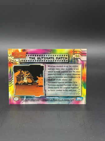 Scyther Ultimate Match #34 Pokemon 1999 Topps Movie - EX | Pokemon Topps [1]
