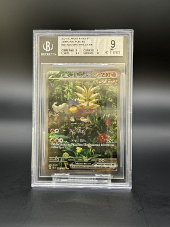 BGS Cards - Gouging Fire (TEF204) - Graded BGS 8.5 [NM-MT+] | Pokemon Temporal Forces