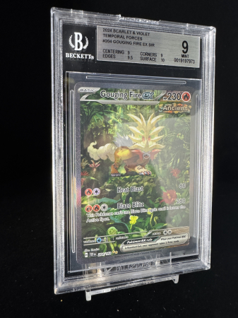 Gouging Fire (TEF204) - Graded BGS 8.5 [NM-MT+] | Pokemon Temporal Forces [2]