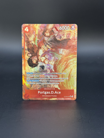 RAW Cards - Portgas.D.Ace (ST30-007) (V.2) - NM | One Piece: Starter Deck