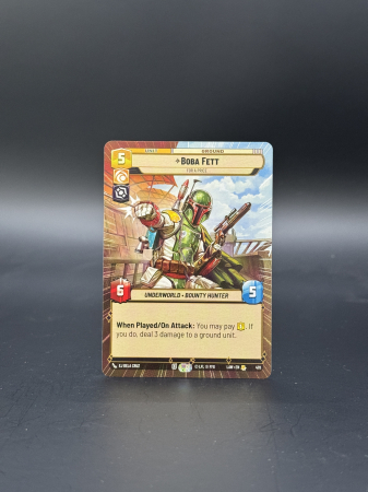 RAW Cards - Boba Fett, For a Price (V.1) - NM | Star Wars Unlimited