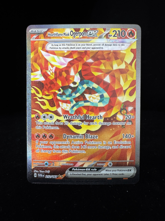 Hearthflame Mask Ogerpon ex (TWM212) - NM | Pokemon Twilight Masquerade [1]