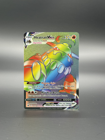 RAW Cards - Heatran VMAX (ASR191) - NM | Pokemon Astral Radiance