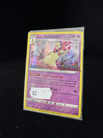 Hisuian Typhlosion (ASR052) sealed GAMESTOP STAMPED - NM | Pokemon Astral Radiance [3]