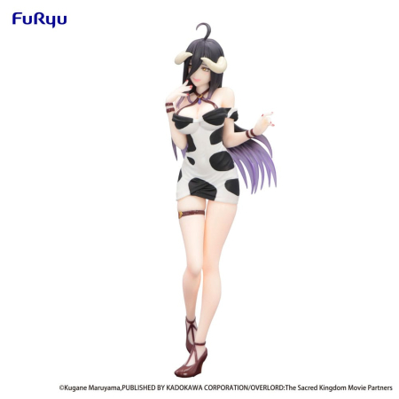 Overlord Trio-Try-iT PVC Statue Albedo Mini Dress Cow Pattern Ver. 21 cm [2]