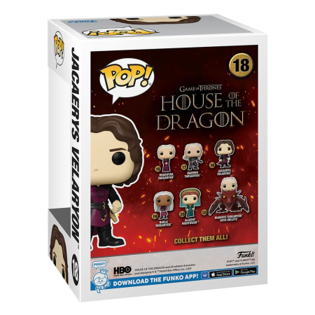 House of the Dragon POP! TV Vinyl Figure Jarcarys Valaryon 9 cm [2]