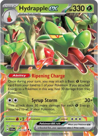 RAW Cards - Hydrapple ex (SCR014) - NM | Pokemon Stellar Crown