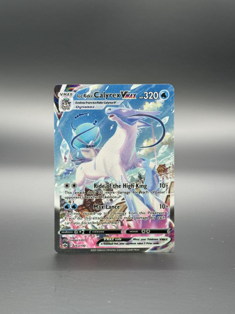 RAW Cards - Ice Rider Calyrex VMAX (CRE203) - NM | Pokemon Chilling Reign