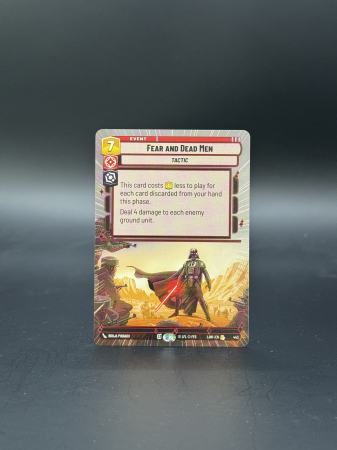RAW Cards - Fear and Dead Men (V.1) - NM | Star Wars Unlimited