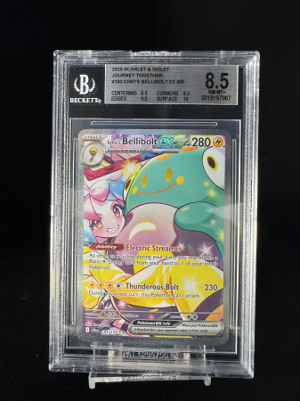 Iono's Bellibolt (JTG183) - Graded BGS 8.5 [NM-MT+] | Pokemon Journey Together [1]