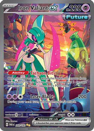 RAW Cards - Iron Valiant ex (PAR249) - NM | Pokemon Paradox Rift