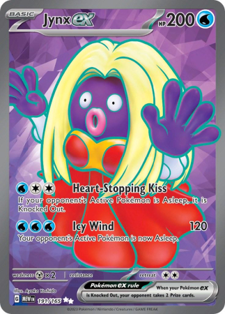 RAW Cards - Jynx ex (MEW191) - NM | Pokemon 151