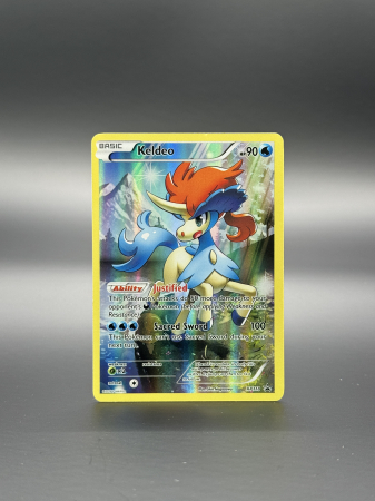 Pokemon XY: Black Star Promos - Keldeo (XYPR 118) - EX | Pokemon XY Black Star Promos