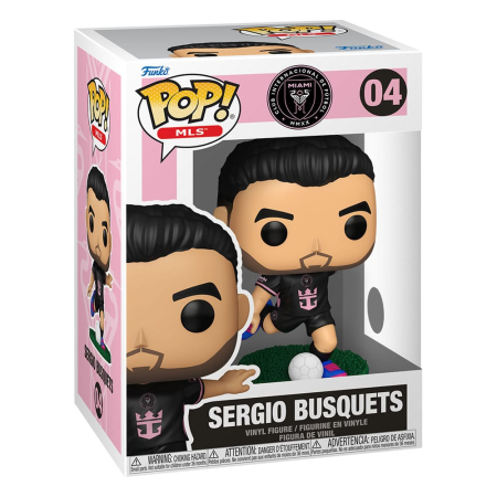 MLS POP! Sports Vinyl Figure Inter Miami- Sergio Busquets(away) 9 cm [1]