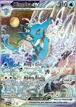 RAW Cards - Kingdra ex (SVP131) - NM | Pokemon SV Black Star Promos