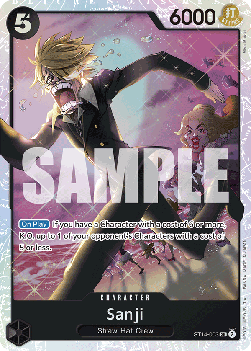 RAW Cards - Sanji (ST14-003) - NM | One Piece TCG: Starter Deck 3D2Y