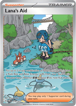 RAW Cards - Lana's Aid (TWM219) - NM | Twilight Masquerade