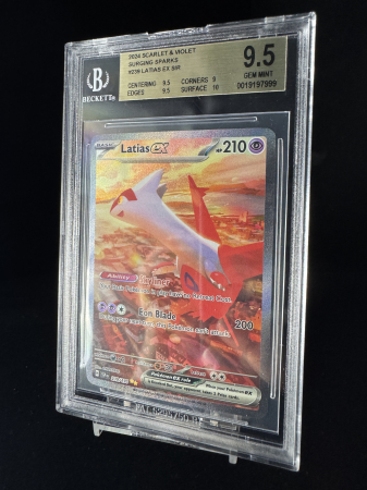 Latias ex (SSP239) - Graded BGS 9.5 [GEM MINT] | Pokemon Surging Sparks [3]