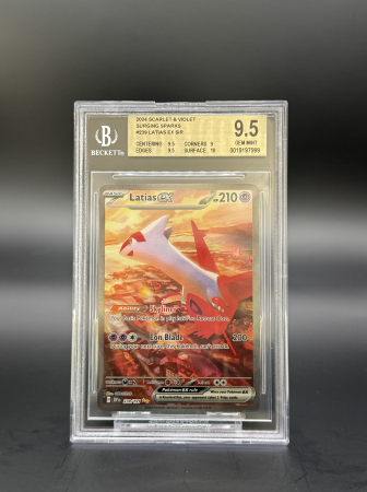 Pokemon SV: Surging Sparks - Latias ex (SSP239) - Graded BGS 9.5 [GEM MINT] | Pokemon Surging Sparks