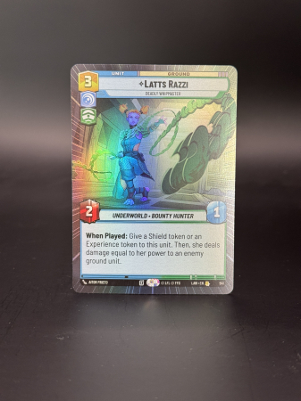 Cartonase - Latts Razzi, Deadly Whipmaster (V.2) - NM | Star Wars Unlimited