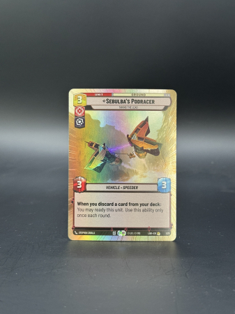 Cartonase - Sebulba's Podracer, Taking the Lead (V.2) - NM | Star Wars Unlimited
