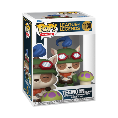 League of Legends POP!&Buddy Games Vinyl Figure Teemo w/Shroom 9 cm [1]