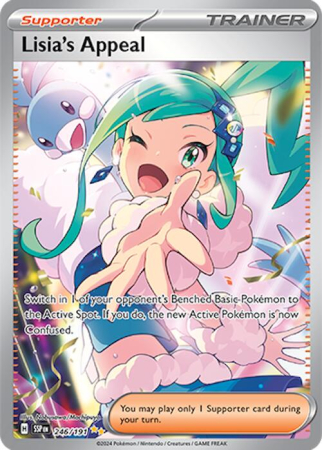 RAW Cards - Lisia's Appeal (SSP246) - NM | Pokemon Surging Sparks