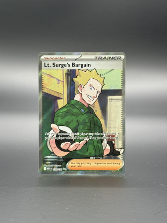 Pokemon MEGA: Mega Evolution - Lt. Surge's Bargain (MEG170) - NM | Pokemon Mega Evolution