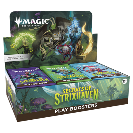Magic: The Gathering TCG - Magic: The Gathering - Secrets of Strixhaven Play Booster Display (30 Packs)