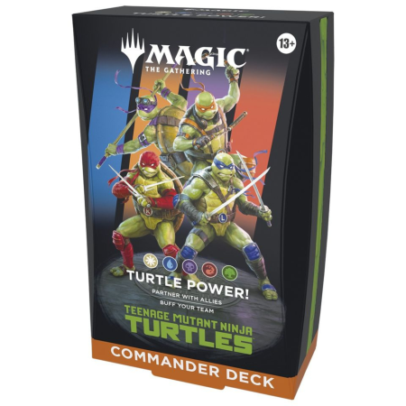 MtG: Teenage Mutant Ninja Turtles - Magic The Gathering - Teenage Mutant Ninja Turtles Commander Deck [Turtle Power!]