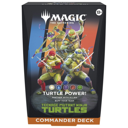 Magic The Gathering - Teenage Mutant Ninja Turtles Commander Deck [Turtle Power!] [1]