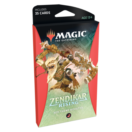 Magic: The Gathering TCG - Magic The Gathering - Zendikar Rising Theme Booster Pack [Red]