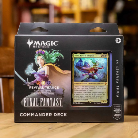 Magic The Gathering - Final Fantasy Commander Deck [Revival Trance] [1]
