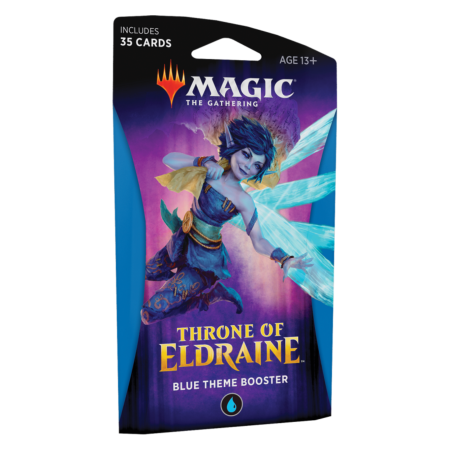 Magic: The Gathering TCG - Magic The Gathering - Throne of Eldraine Theme Booster Pack [Blue]