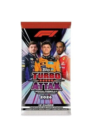 Formula 1 Turbo Attax 2026 Trading Cards Display (24 Packs) [1]