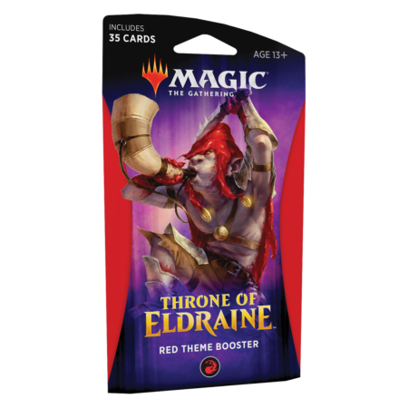 Magic: The Gathering TCG - Magic The Gathering - Throne of Eldraine Theme Booster Pack [Red]