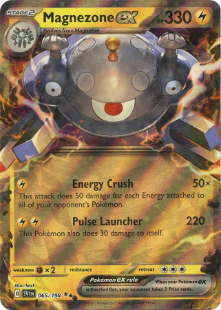 RAW Cards - Magnezone ex (SVI065) - NM | Pokemon Scarlet & Violet Base Set