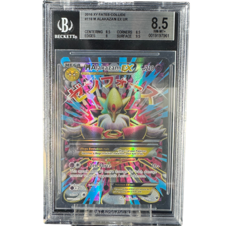 GRADED Cards - MAlakazam ex (FCO118) - Graded BGS 8.5 [NM-MT+] | Pokemon Fades Collide