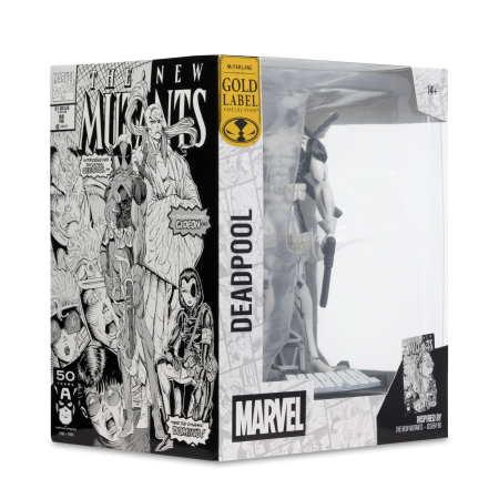 Marvel Collection PVC Statue 1/10 Deadpool (The New Mutants #98) (Line Art) (Gold Label) 17 cm [8]