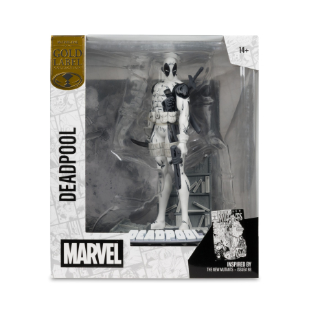 Marvel Collection PVC Statue 1/10 Deadpool (The New Mutants #98) (Line Art) (Gold Label) 17 cm [7]