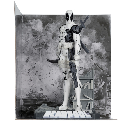 Marvel Collection PVC Statue 1/10 Deadpool (The New Mutants #98) (Line Art) (Gold Label) 17 cm [1]