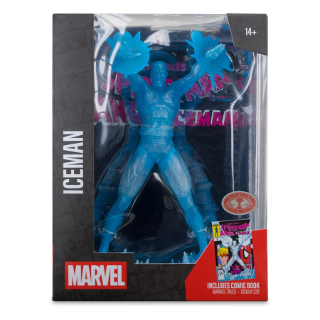 Marvel Collection PVC Statue 1/6 Iceman (Marvel Tales #229) (Red Platinum Edition) 29 cm [7]