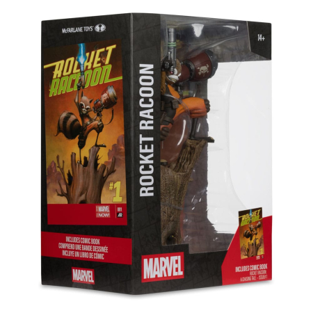 Marvel Collection PVC Statue 1/6 Rocket Racoon (Rocket Racoon: A Chasing Tale #1) 18 cm [8]